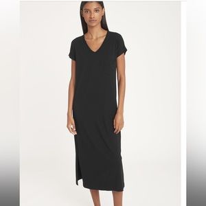Cuyana V-neck midi-dress